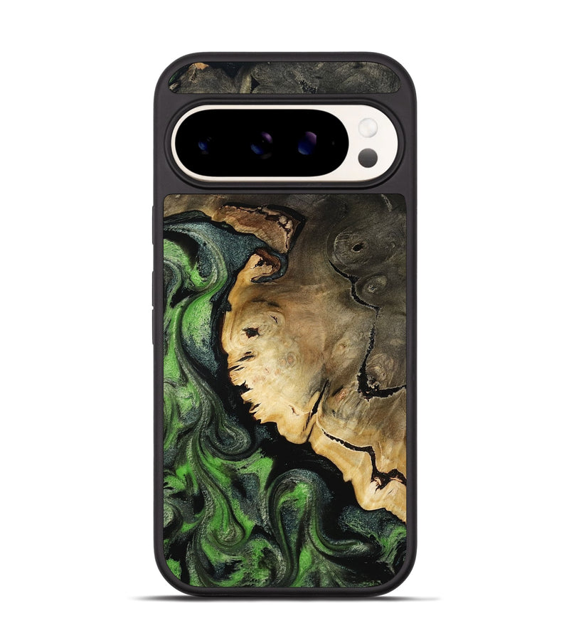 Pixel 9 Wood Phone Case - Saige (Green, 812977)
