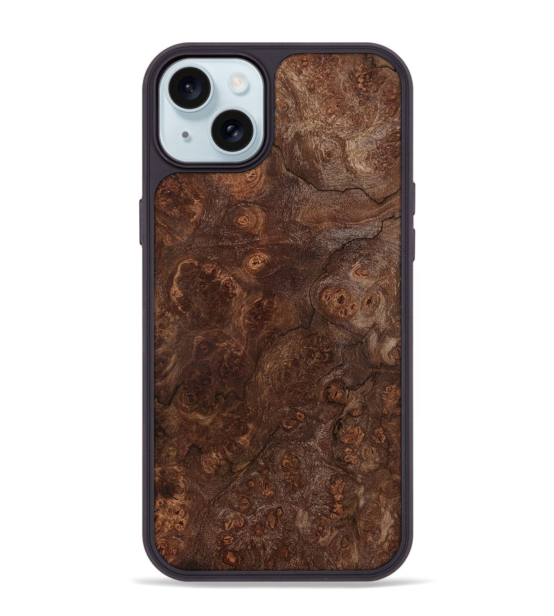 iPhone 15 Plus Wood Phone Case - Isis (Wood Burl, 812984)