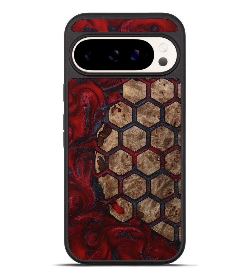 Pixel 10 Pro XL Wood Phone Case - Paris (Pattern, 812999)