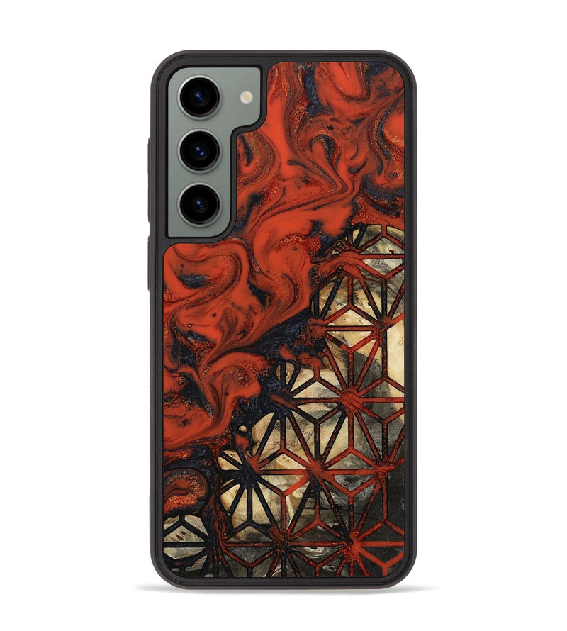 Galaxy S23 Plus Wood Phone Case - Michele (Pattern, 813006)