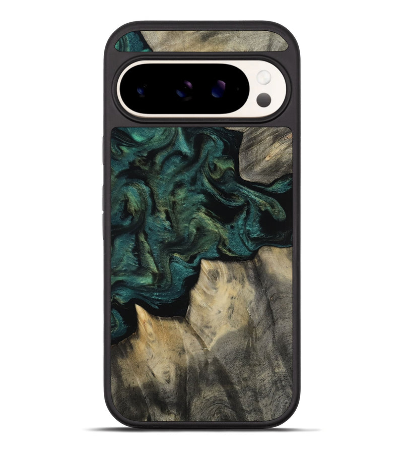 Pixel 10 Pro XL Wood Phone Case - Hettie (Green, 813053)
