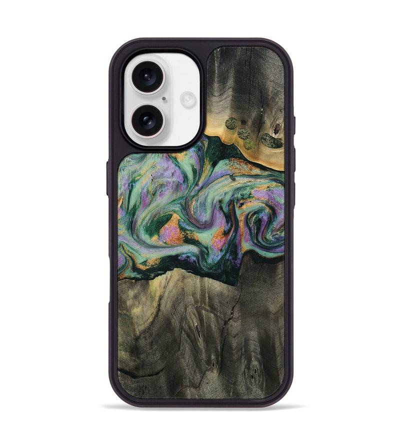 iPhone 17 Wood Phone Case - Seymour (Green, 813054)
