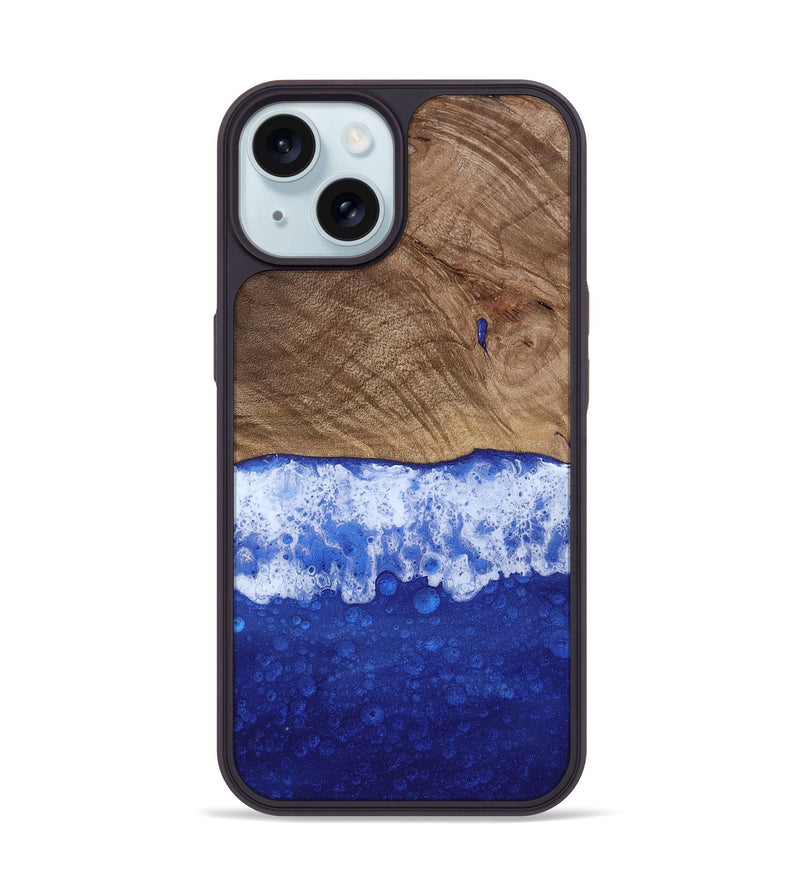 iPhone 15 Wood Phone Case - Beatriz (Coastal, 813071)