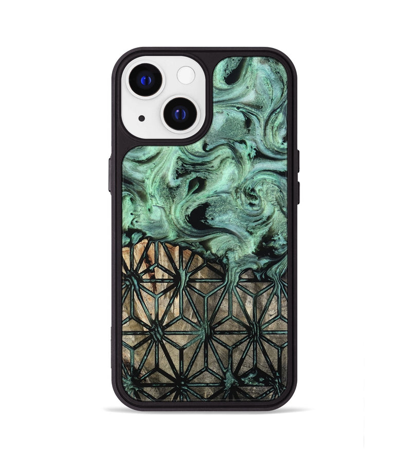 iPhone 13 Wood Phone Case - Issac (Pattern, 813078)