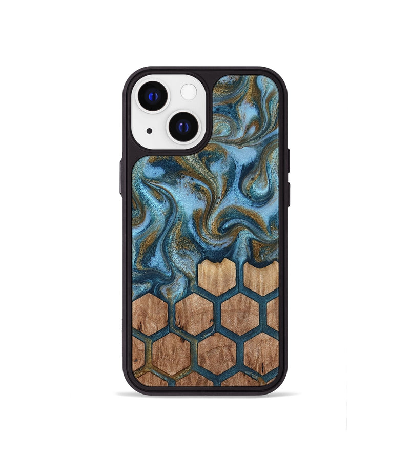 iPhone 13 mini Wood Phone Case - Ayra (Pattern, 813079)