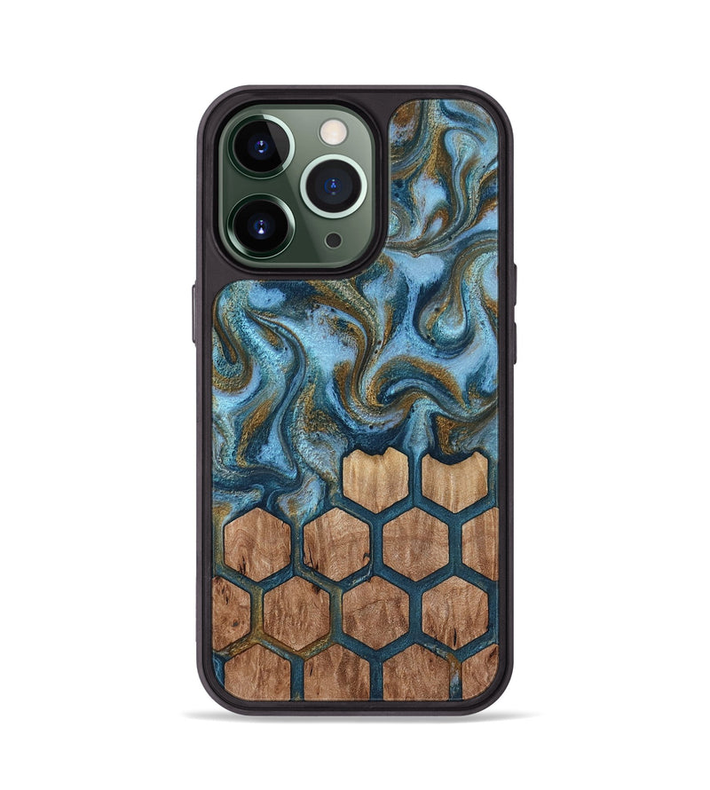 iPhone 13 Pro Wood Phone Case - Ayra (Pattern, 813079)