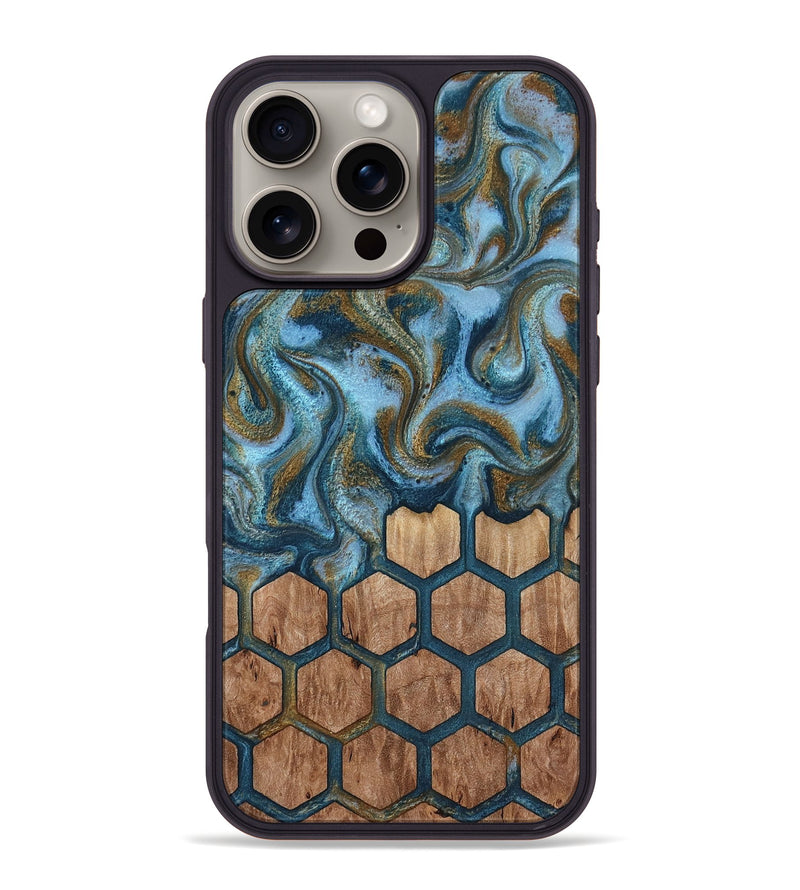 iPhone 16 Pro Max Wood Phone Case - Ayra (Pattern, 813079)