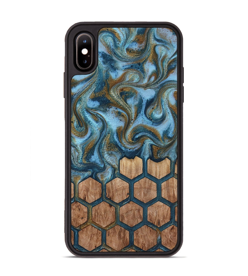iPhone Xs Max Wood Phone Case - Ayra (Pattern, 813079)
