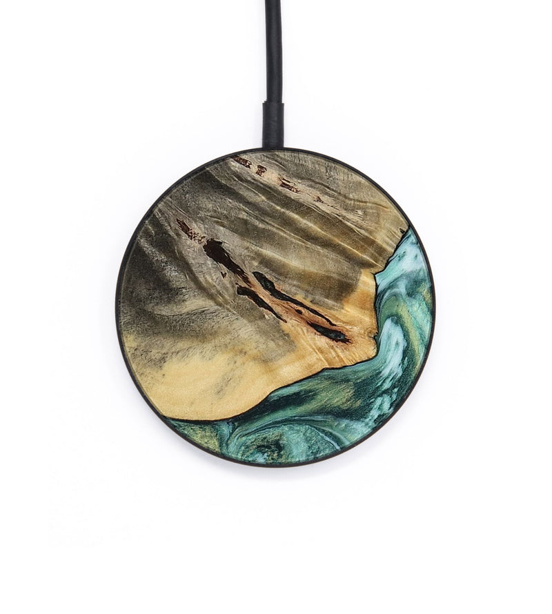 Circle Wood Wireless Charger - Wheeler (Green, 813088)