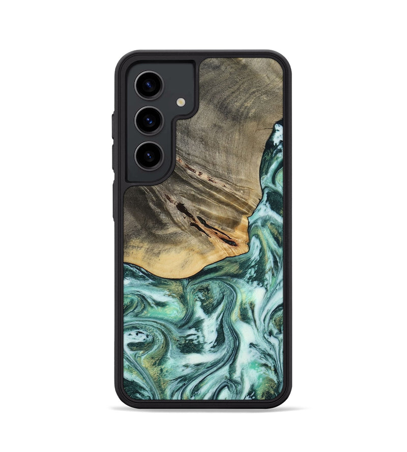 Galaxy S24 Wood Phone Case - Wheeler (Green, 813088)