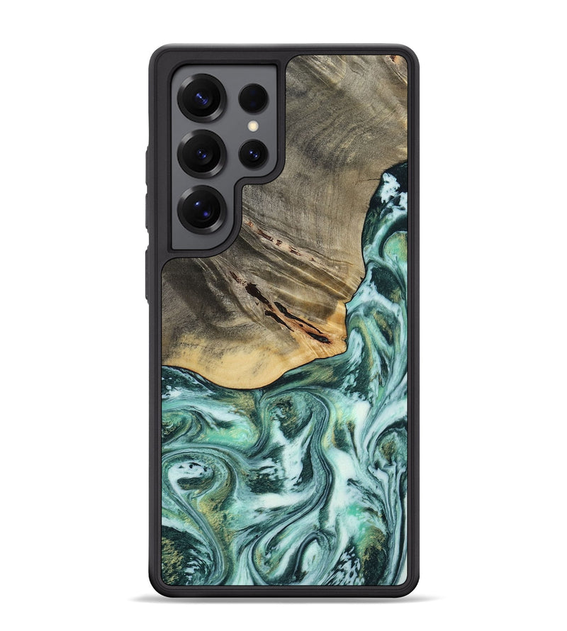 Galaxy S25 Ultra Wood Phone Case - Wheeler (Green, 813088)