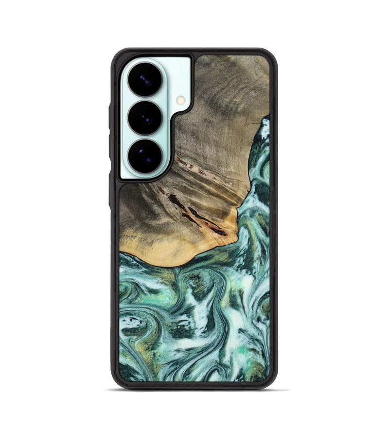 Galaxy S26 Wood Phone Case - Wheeler (Green, 813088)