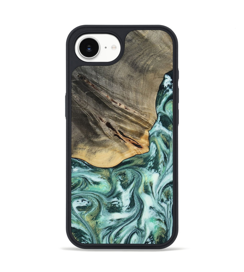 iPhone 17e Wood Phone Case - Wheeler (Green, 813088)