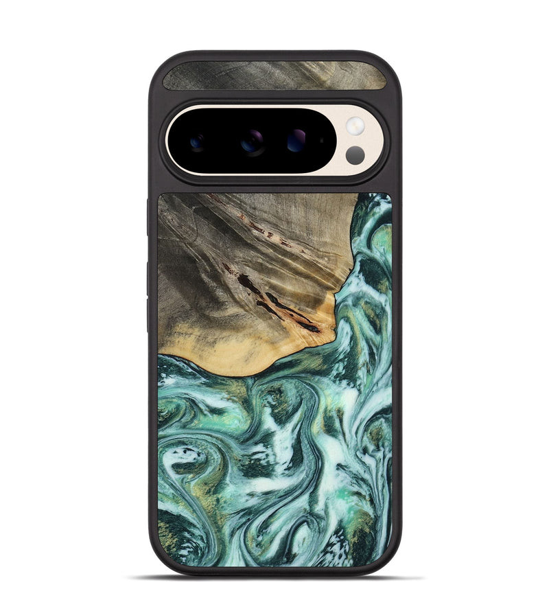 Pixel 10 Wood Phone Case - Wheeler (Green, 813088)