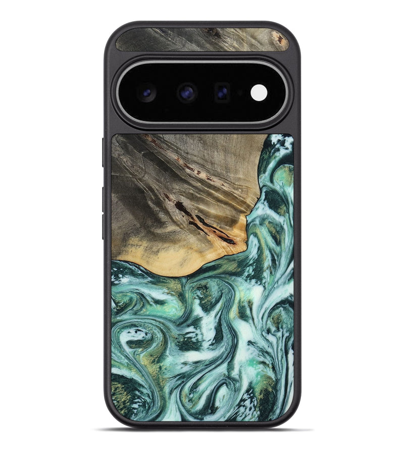 Pixel 11 Pro XL Wood Phone Case - Wheeler (Green, 813088)