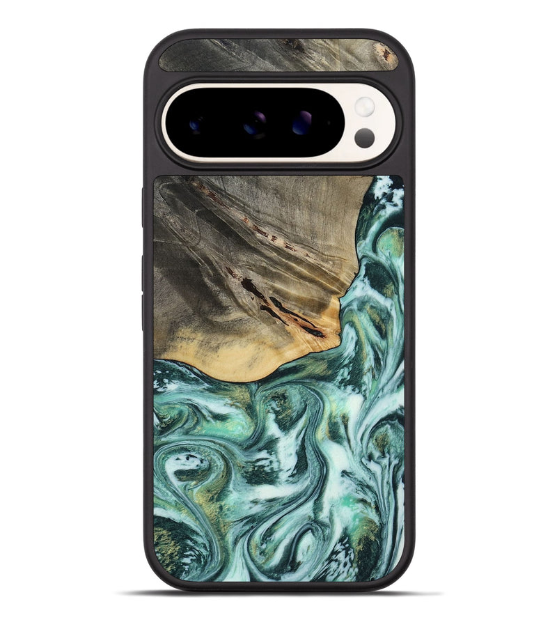 Pixel 9 Pro XL Wood Phone Case - Wheeler (Green, 813088)