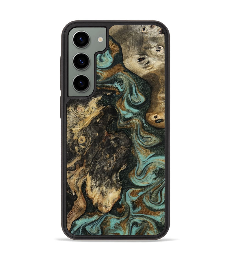 Galaxy S23 Plus Wood Phone Case - Elwin (Green, 813090)