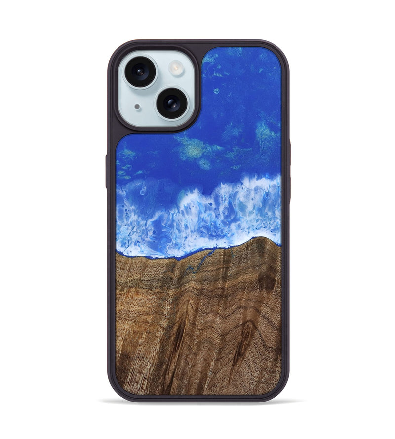 iPhone 15 Wood Phone Case - Audra (Coastal, 813162)