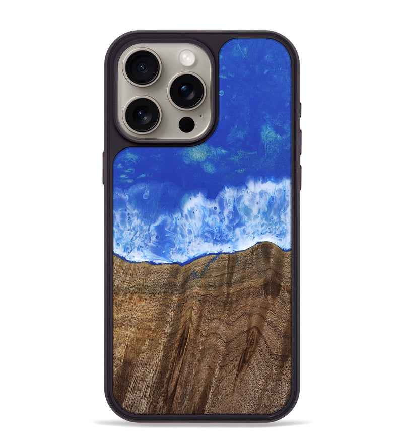 iPhone 15 Pro Max Wood Phone Case - Audra (Coastal, 813162)
