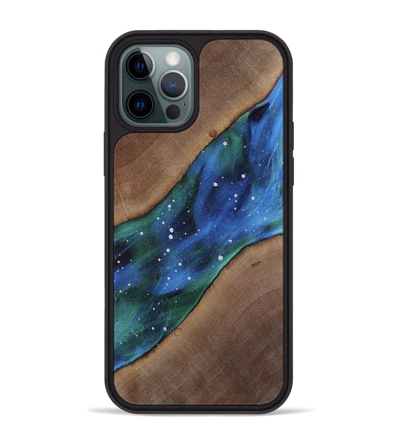 iPhone 12 Pro Max Wood Phone Case - Melody (Cosmos, 813211)