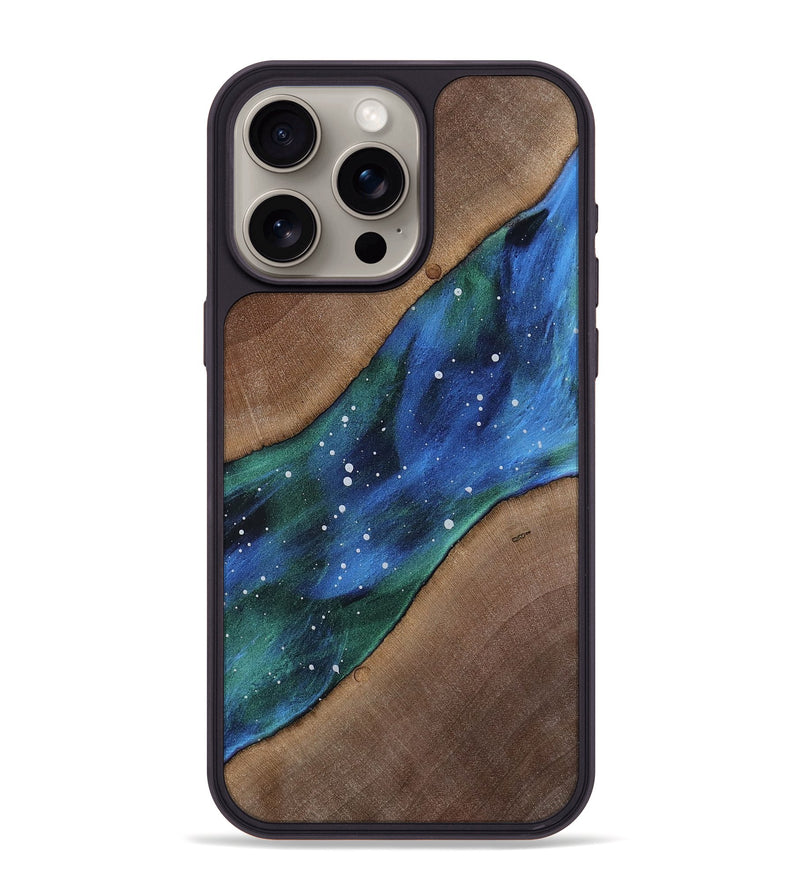 iPhone 15 Pro Max Wood Phone Case - Melody (Cosmos, 813211)