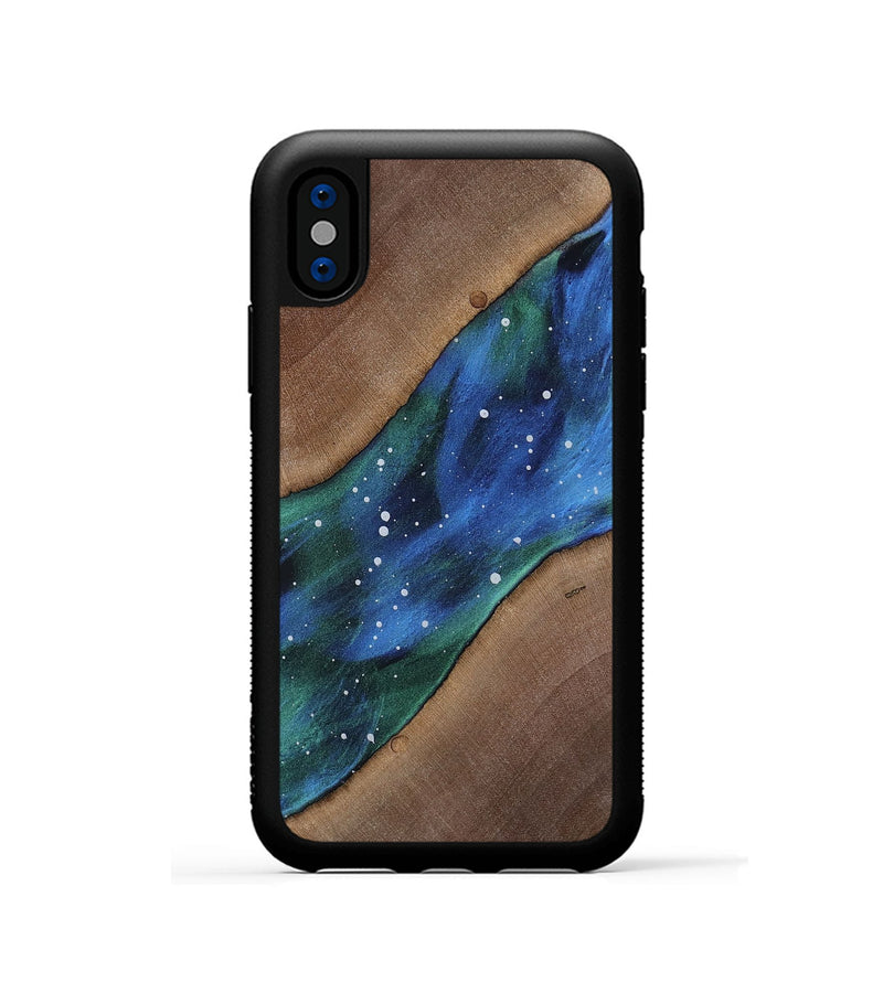 iPhone Xs Wood Phone Case - Melody (Cosmos, 813211)