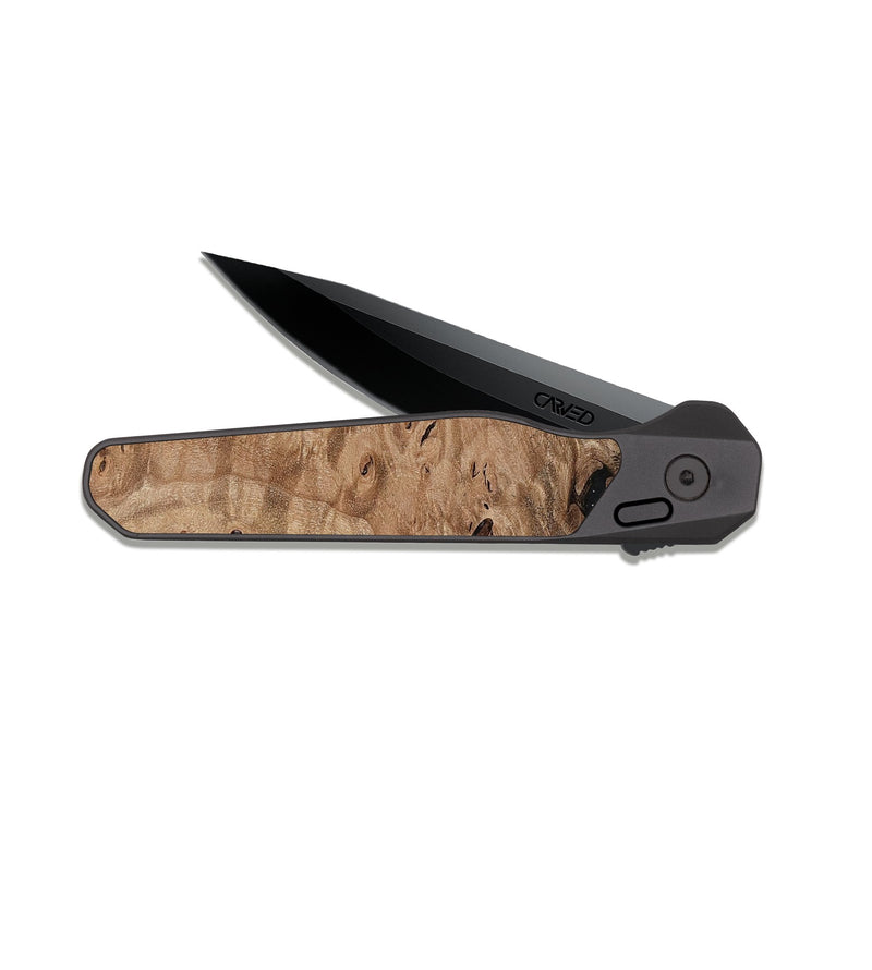 EDC Dark Slate Wood Pocket Knife - Chandra (Cosmos, 813214)