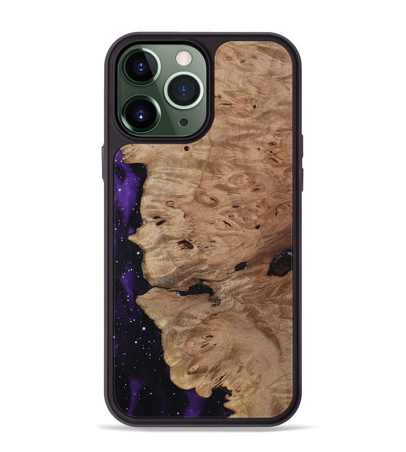 iPhone 13 Pro Max Wood Phone Case - Chandra (Cosmos, 813214)