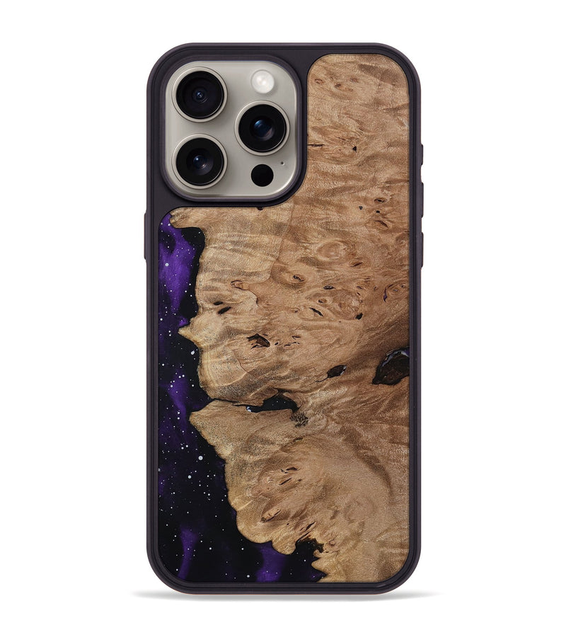 iPhone 15 Pro Max Wood Phone Case - Chandra (Cosmos, 813214)