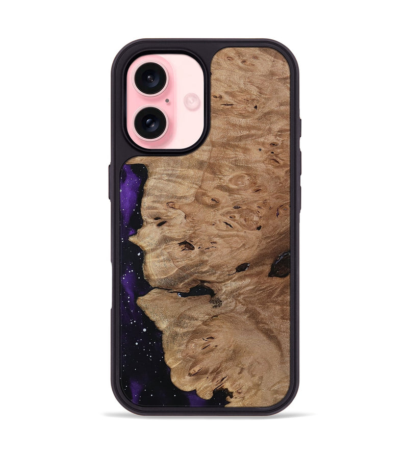 iPhone 16 Wood Phone Case - Chandra (Cosmos, 813214)