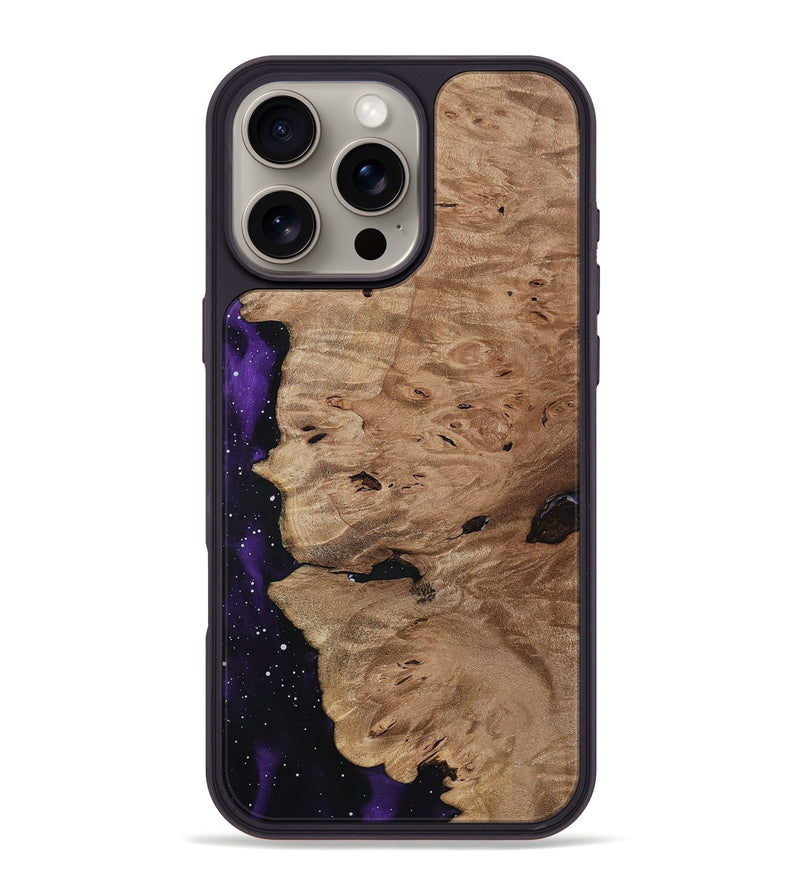 iPhone 16 Pro Max Wood Phone Case - Chandra (Cosmos, 813214)