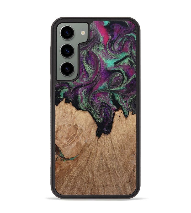Galaxy S23 Plus Wood Phone Case - Kiley (Green, 813221)