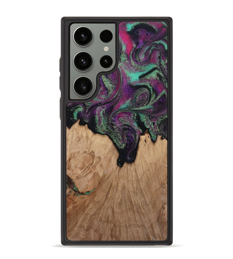 Galaxy S23 Ultra Wood Phone Case - Kiley (Green, 813221)