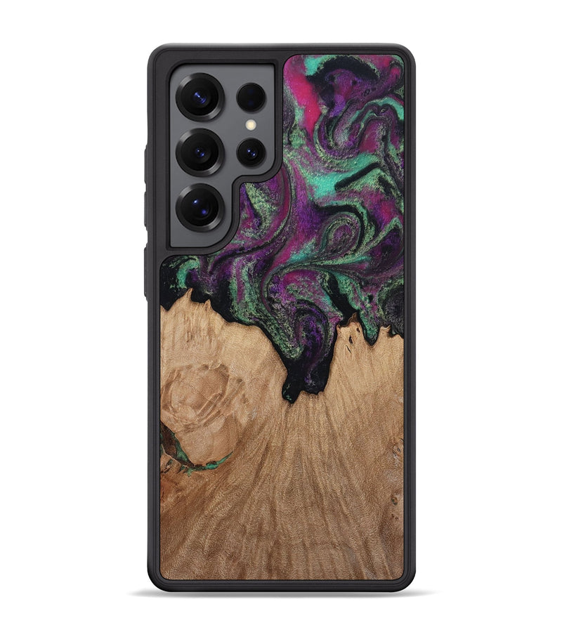Galaxy S25 Ultra Wood Phone Case - Kiley (Green, 813221)