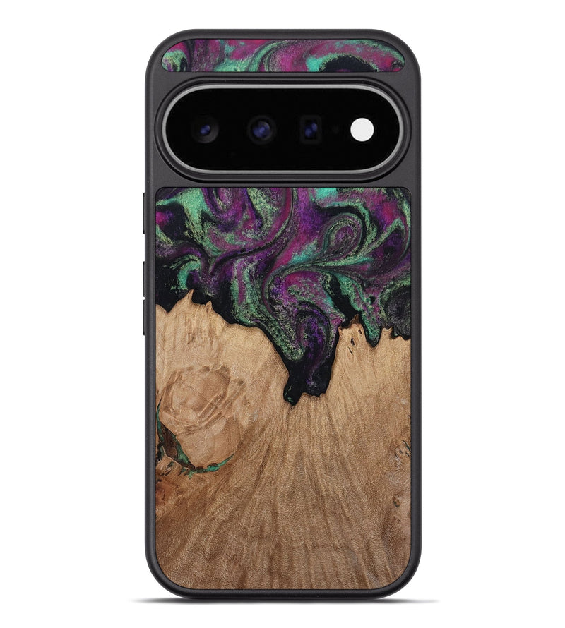 Pixel 11 Pro XL Wood Phone Case - Kiley (Green, 813221)