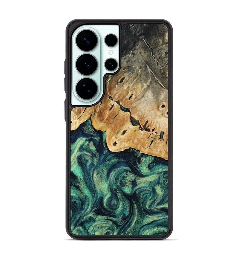 Galaxy S26 Ultra Wood Phone Case - Onie (Green, 813224)