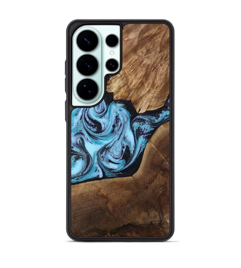 Galaxy S26 Ultra Wood Phone Case - Cole (Blue, 813240)