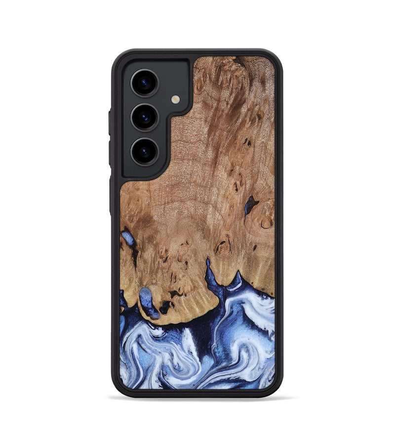 Galaxy S24 Wood Phone Case - Price (Blue, 813242)