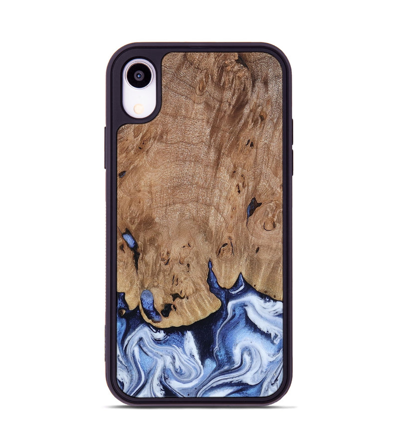 iPhone Xr Wood Phone Case - Price (Blue, 813242)
