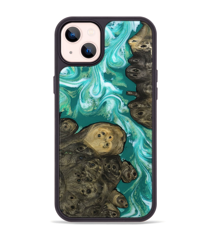 iPhone 14 Plus Wood Phone Case - Sydnee (Green, 813252)
