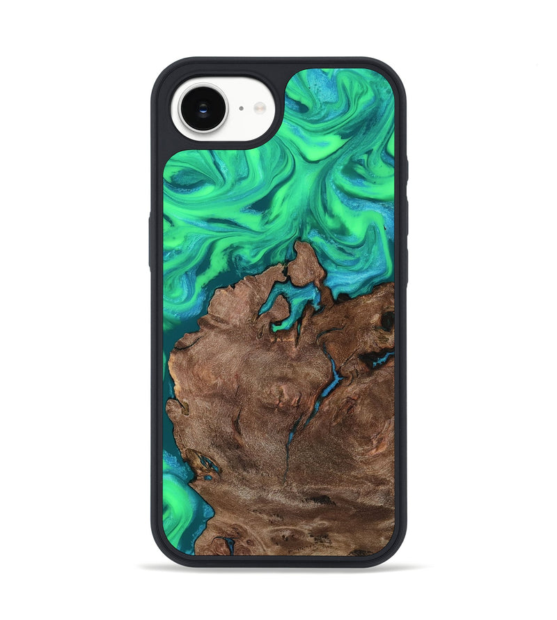 iPhone 17e Wood Phone Case - Newell (Green, 813258)