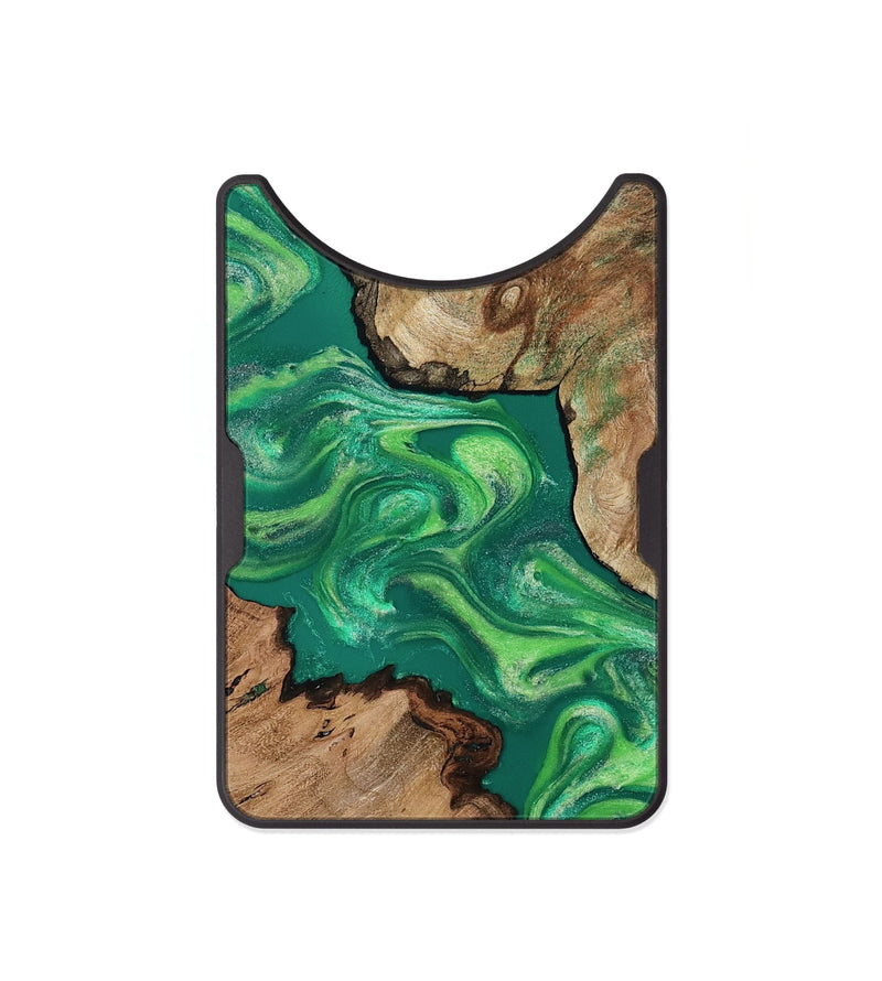 Alloy Wood Wallet - Joseph (Green, 813259)