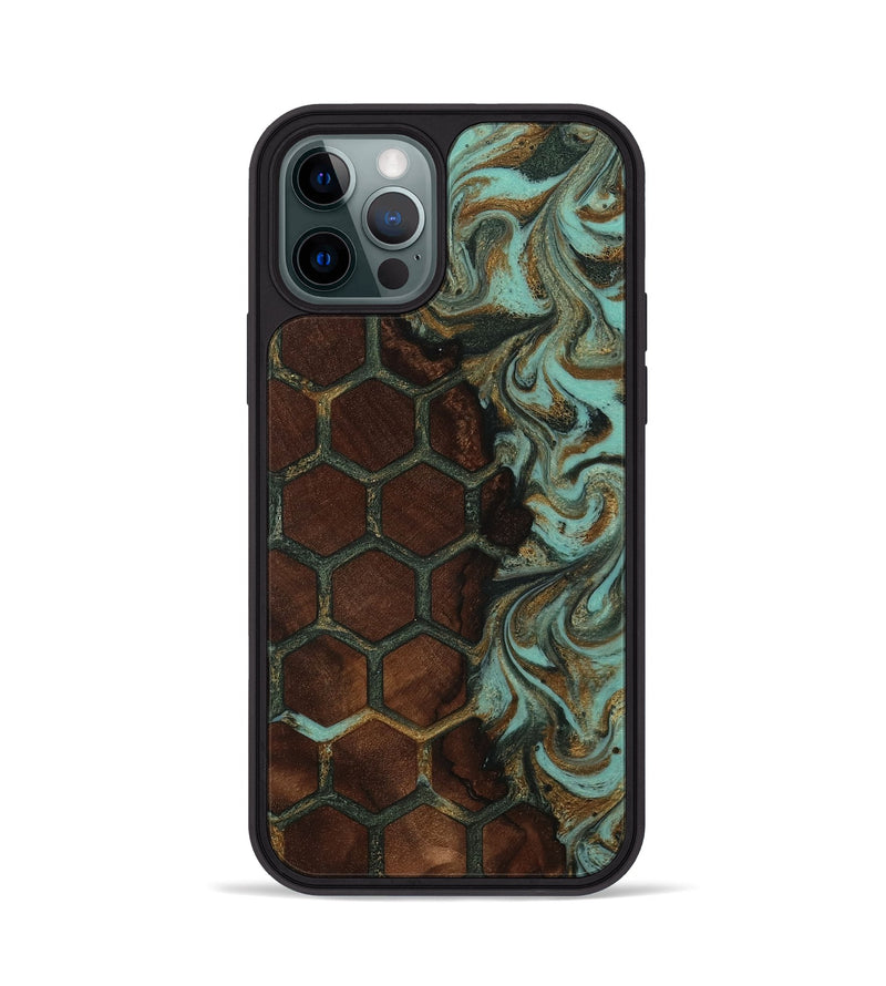 iPhone 12 Pro Wood Phone Case - Sally (Pattern, 813260)