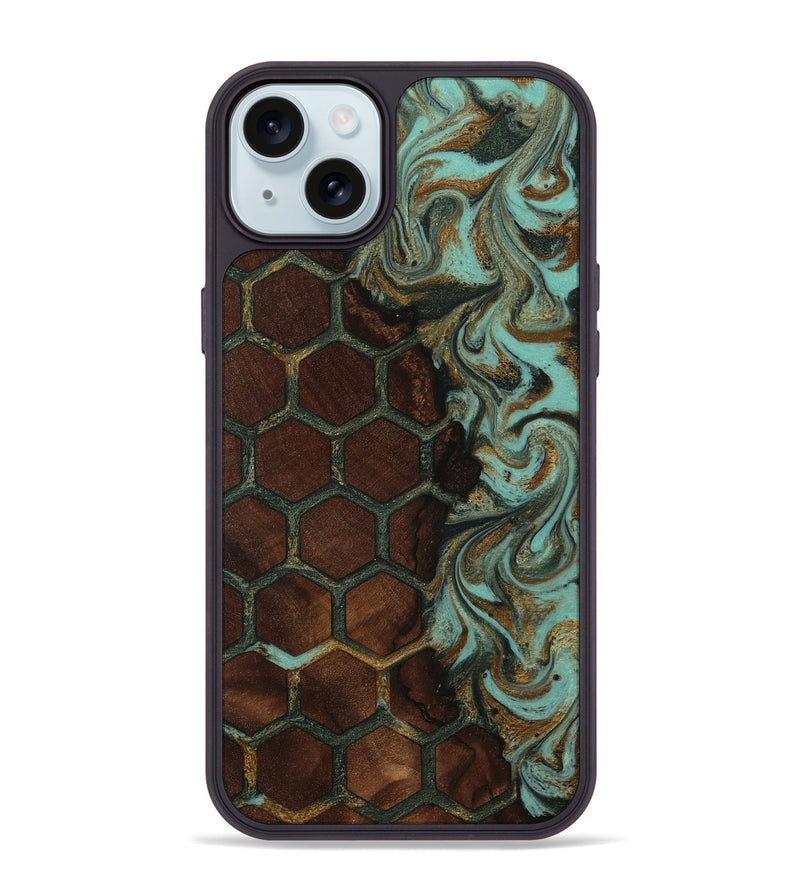 iPhone 15 Plus Wood Phone Case - Sally (Pattern, 813260)