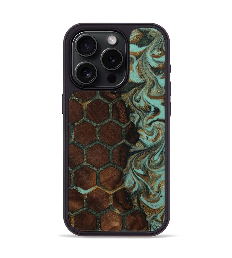 iPhone 15 Pro Wood Phone Case - Sally (Pattern, 813260)