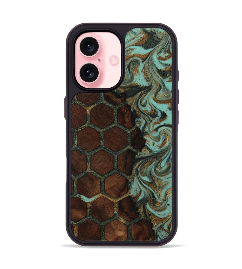 iPhone 16 Wood Phone Case - Sally (Pattern, 813260)