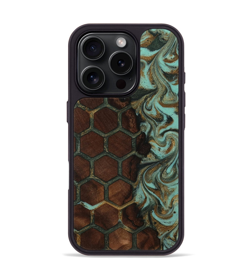iPhone 16 Pro Wood Phone Case - Sally (Pattern, 813260)