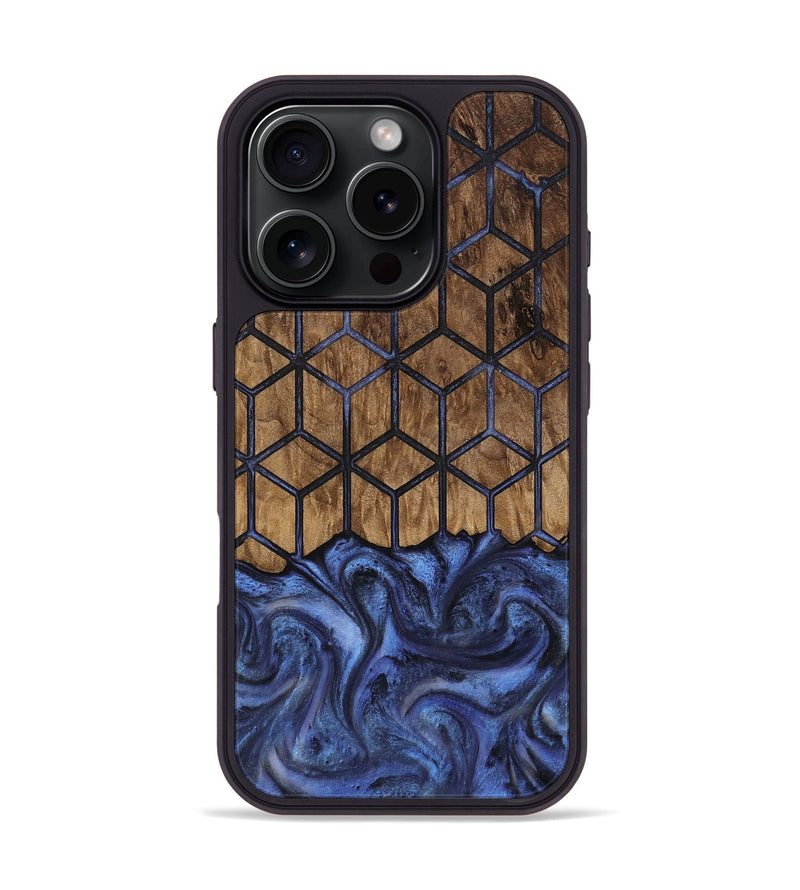 iPhone 16 Pro Wood Phone Case - Waldo (Pattern, 813261)
