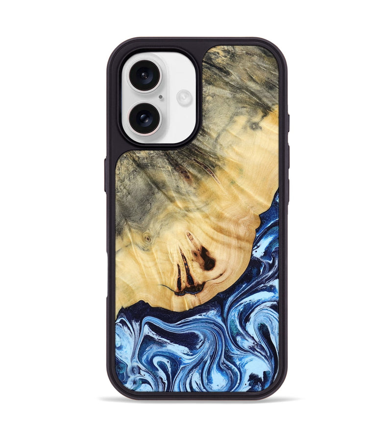 iPhone 17 Wood Phone Case - Arther (Blue, 813270)