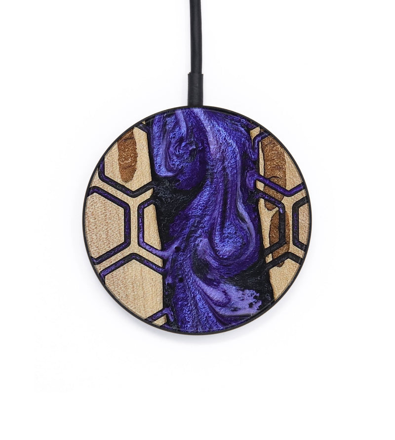 Circle Wood Wireless Charger - Jerilyn (Pattern, 813287)
